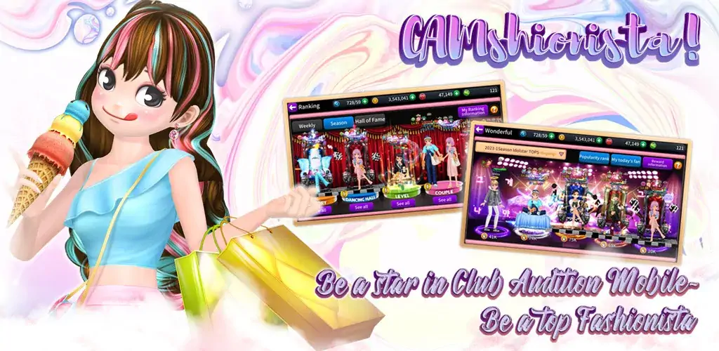 Download Club Audition M [MOD, Unlimited money/gems] + Hack [MOD, Menu] for Android