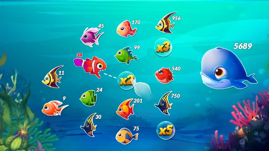Download Big Eat Fish Games Shark Games [MOD, Unlimited money/coins] + Hack [MOD, Menu] for Android