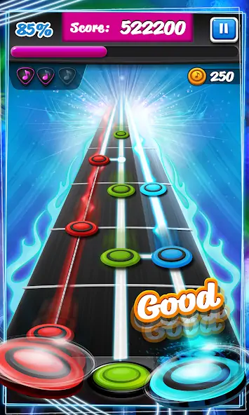 Download Rock Hero - Guitar Music Game [MOD, Unlimited money/gems] + Hack [MOD, Menu] for Android