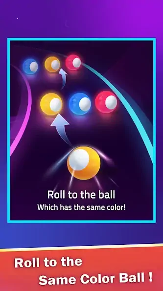 Download Music Color Road: Dancing Ball [MOD, Unlimited coins] + Hack [MOD, Menu] for Android