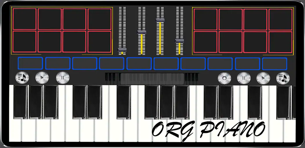 Download Org Piano:Real Piano Keyboard [MOD, Unlimited money] + Hack [MOD, Menu] for Android