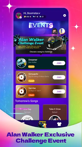 Download Boomstar - Piano Music Master [MOD, Unlimited coins] + Hack [MOD, Menu] for Android
