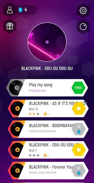 Download BLACKPINK Hop : Kpop Music [MOD, Unlimited money/coins] + Hack [MOD, Menu] for Android