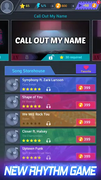 Download Tap Tap Music-Pop Songs [MOD, Unlimited money] + Hack [MOD, Menu] for Android