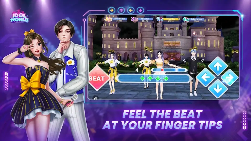 Download Idol World: Dance with Idol [MOD, Unlimited money/coins] + Hack [MOD, Menu] for Android