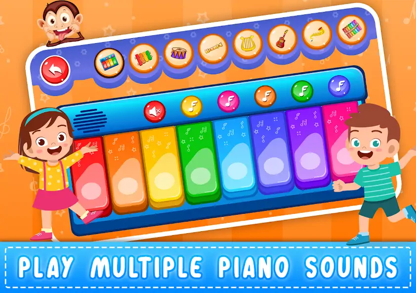 Download Learn Piano Kids Music Games [MOD, Unlimited coins] + Hack [MOD, Menu] for Android