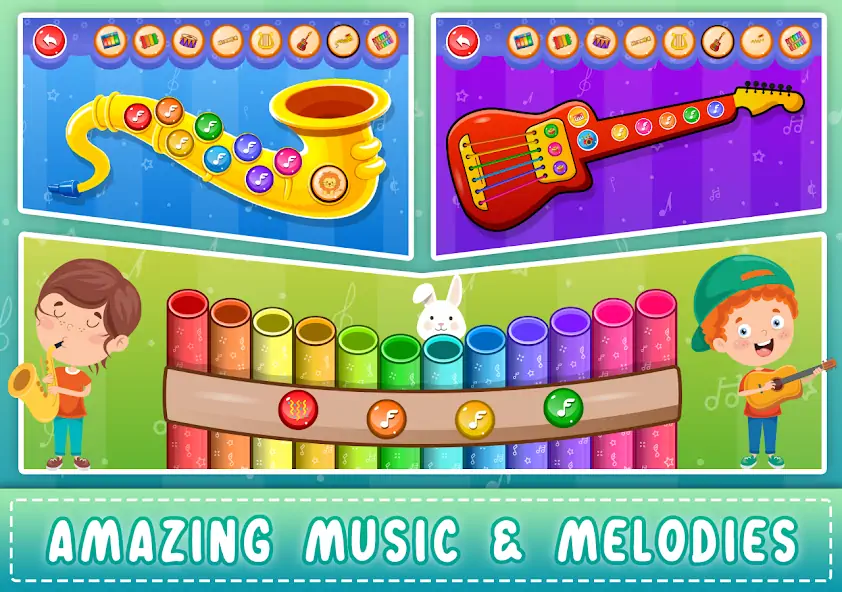 Download Learn Piano Kids Music Games [MOD, Unlimited coins] + Hack [MOD, Menu] for Android