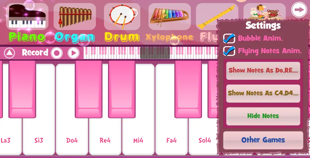 Download Pink Piano [MOD, Unlimited money] + Hack [MOD, Menu] for Android