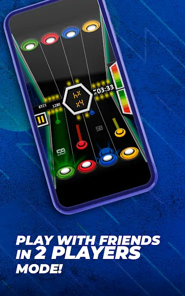 Download Guitar Cumbia Hero: Music Game [MOD, Unlimited money] + Hack [MOD, Menu] for Android