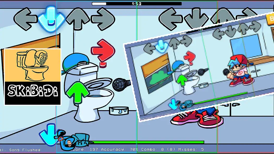 Download Fnf Skibi Toilet Game [MOD, Unlimited money/coins] + Hack [MOD, Menu] for Android