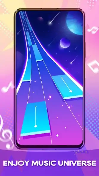 Download Piano Music Heart: Pop Tiles [MOD, Unlimited coins] + Hack [MOD, Menu] for Android