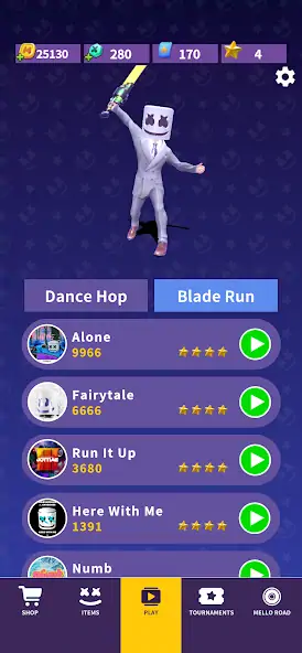 Download Marshmello Music Dance [MOD, Unlimited money/coins] + Hack [MOD, Menu] for Android