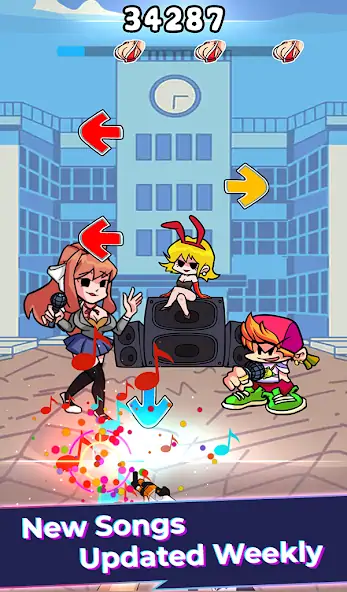 Download FNF Music Shoot: Waifu Battle [MOD, Unlimited money/gems] + Hack [MOD, Menu] for Android