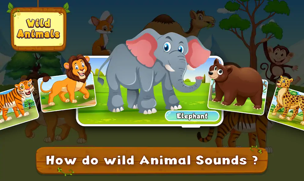 Download Kids Animal Sound Name & Games [MOD, Unlimited money/gems] + Hack [MOD, Menu] for Android