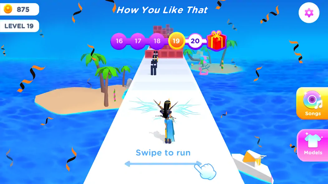Download Dancing Race [MOD, Unlimited money/coins] + Hack [MOD, Menu] for Android