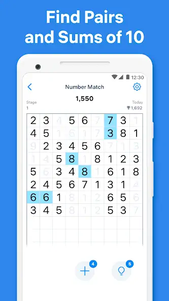 Download Number Match - number games [MOD, Unlimited money/coins] + Hack [MOD, Menu] for Android