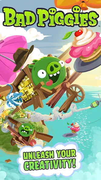 Download Bad Piggies [MOD, Unlimited coins] + Hack [MOD, Menu] for Android