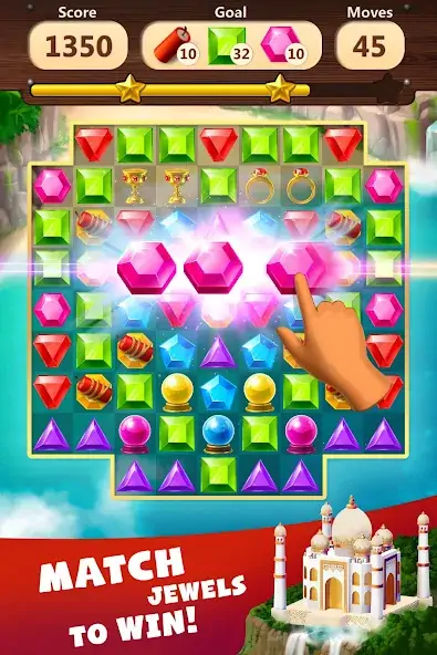 Download Jewels Planet - Match 3 Puzzle [MOD, Unlimited money] + Hack [MOD, Menu] for Android