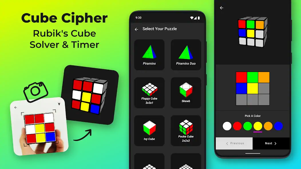 Download Cube Cipher - Cube Solver [MOD, Unlimited money] + Hack [MOD, Menu] for Android