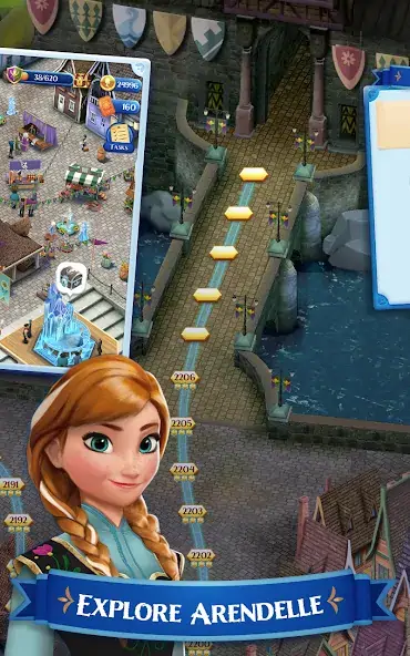 Download Disney Frozen Free Fall Games [MOD, Unlimited money/coins] + Hack [MOD, Menu] for Android