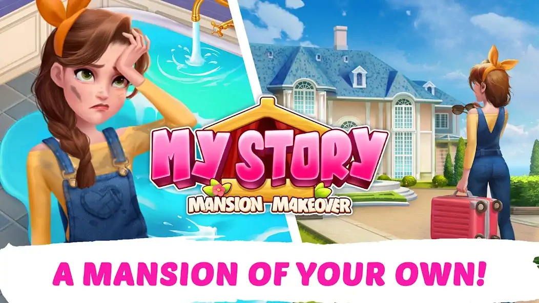 Download My Story - Mansion Makeover [MOD, Unlimited money/gems] + Hack [MOD, Menu] for Android