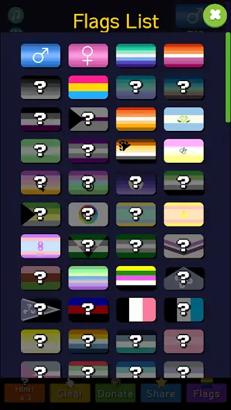 Download LGBT Flags Merge! [MOD, Unlimited money/gems] + Hack [MOD, Menu] for Android