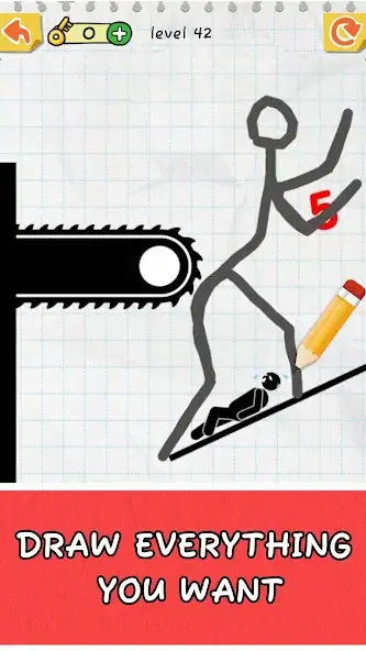 Download Draw 2 Save: Stickman Puzzle [MOD, Unlimited coins] + Hack [MOD, Menu] for Android