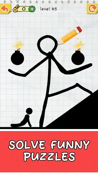 Download Draw 2 Save: Stickman Puzzle [MOD, Unlimited coins] + Hack [MOD, Menu] for Android