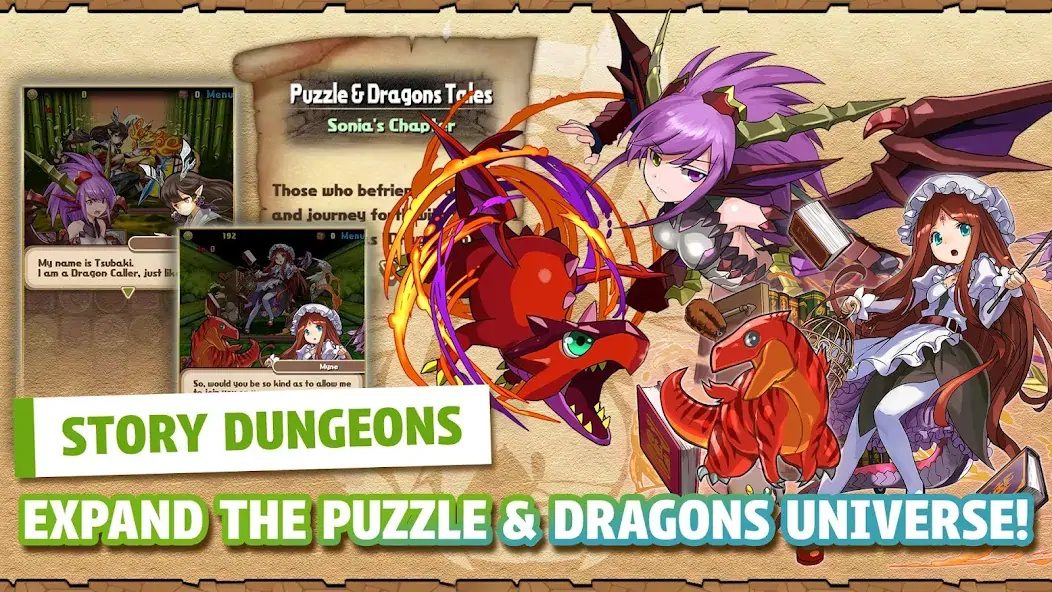 Download Puzzle & Dragons [MOD, Unlimited money/gems] + Hack [MOD, Menu] for Android
