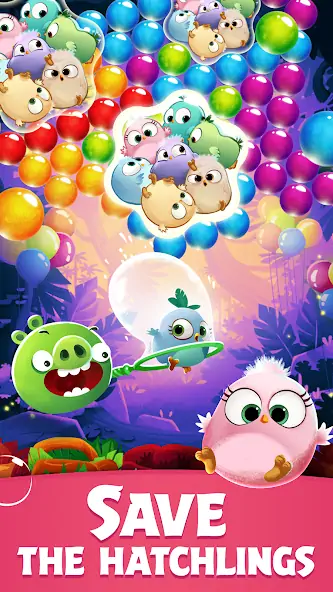 Download Angry Birds POP Bubble Shooter [MOD, Unlimited coins] + Hack [MOD, Menu] for Android