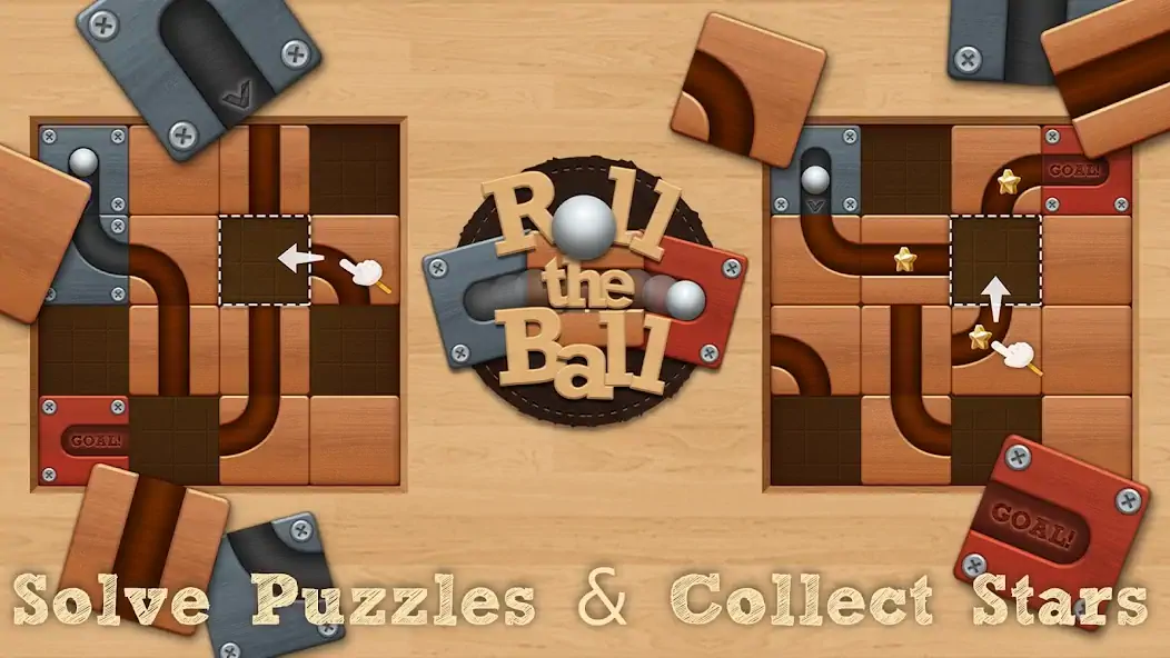 Download Roll the Ball® - slide puzzle [MOD, Unlimited coins] + Hack [MOD, Menu] for Android
