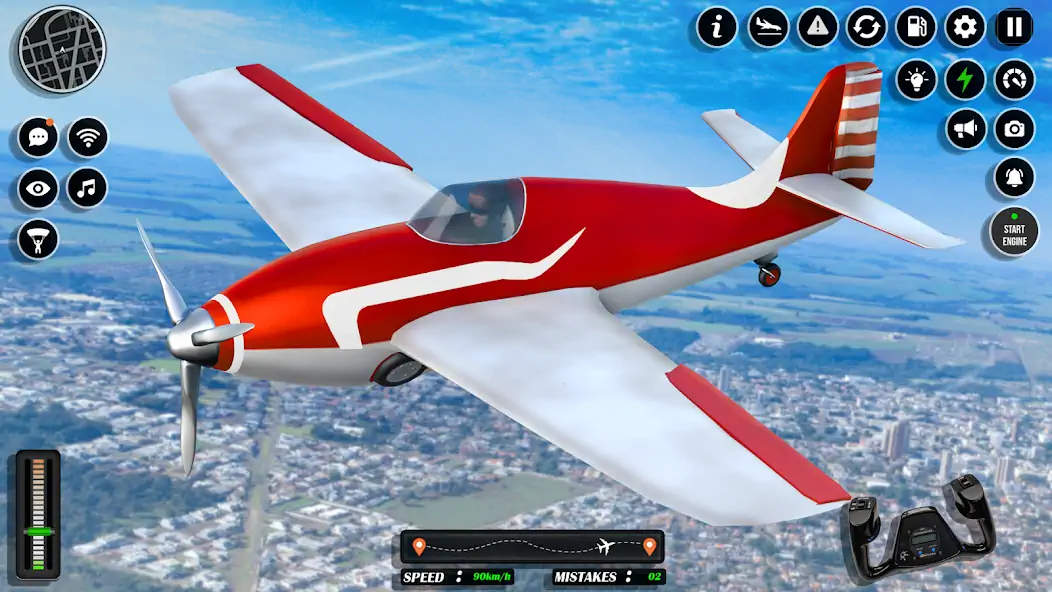 Download Airplane Game Simulator [MOD, Unlimited money/coins] + Hack [MOD, Menu] for Android