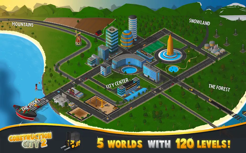 Download Construction City 2 [MOD, Unlimited coins] + Hack [MOD, Menu] for Android