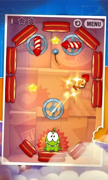 Download Cut the Rope: Experiments [MOD, Unlimited money/gems] + Hack [MOD, Menu] for Android