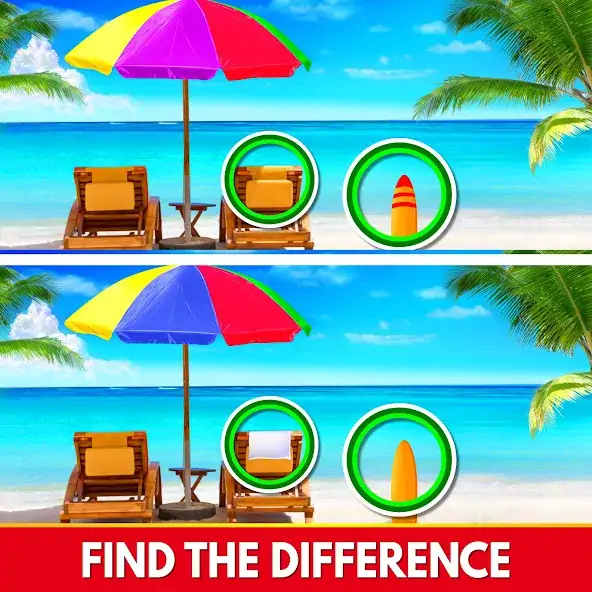 Download Find The Differences - Spot it [MOD, Unlimited coins] + Hack [MOD, Menu] for Android