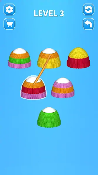 Download Cozy Knitting: Color Sort Game [MOD, Unlimited coins] + Hack [MOD, Menu] for Android