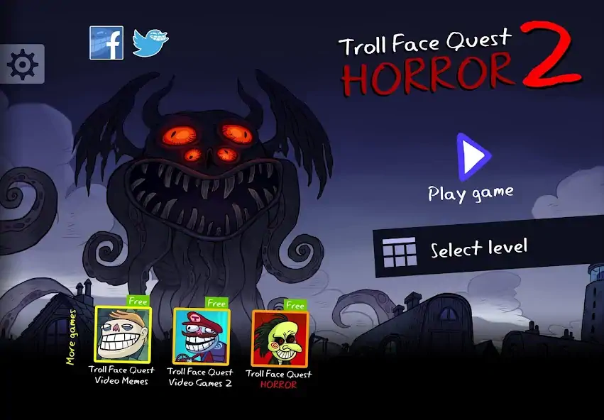 Download Troll Face Quest: Horror 2 [MOD, Unlimited coins] + Hack [MOD, Menu] for Android