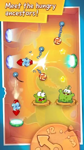 Download Cut the Rope: Time Travel [MOD, Unlimited money] + Hack [MOD, Menu] for Android