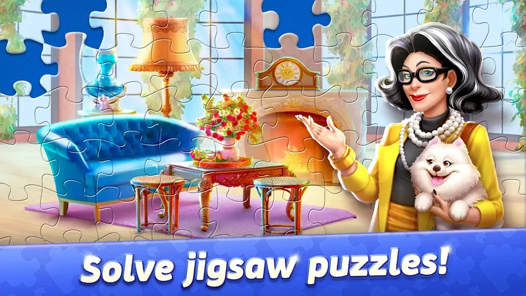 Download Puzzle Villa: HD Jigsaw games [MOD, Unlimited money/gems] + Hack [MOD, Menu] for Android