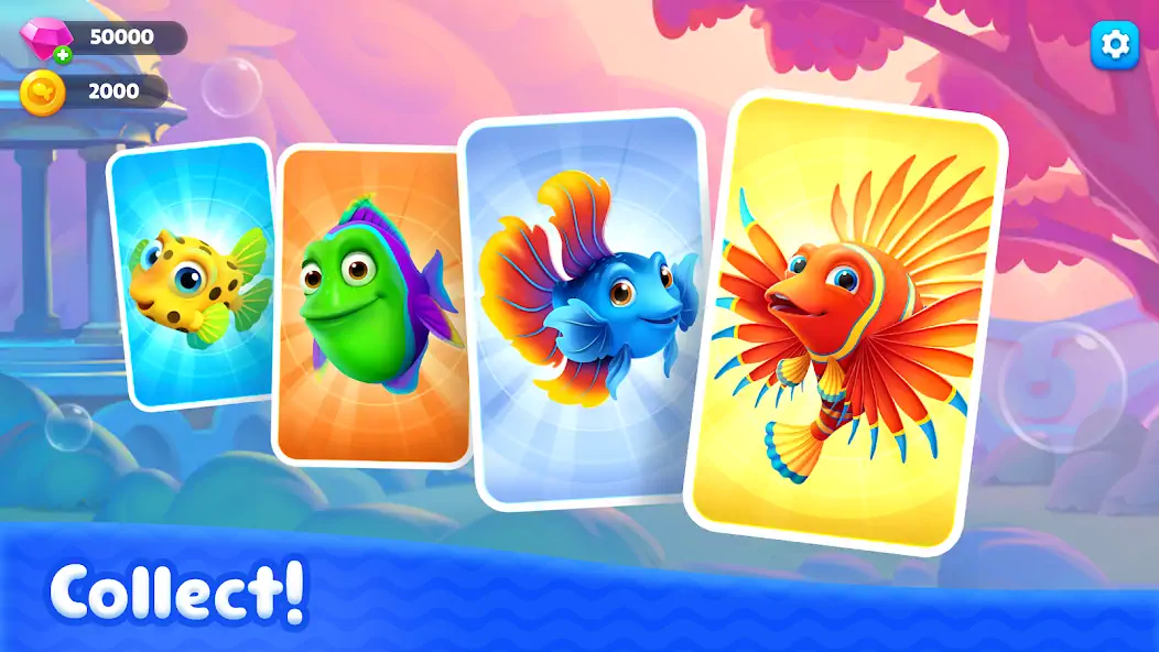 Download Fishdom Solitaire [MOD, Unlimited money] + Hack [MOD, Menu] for Android