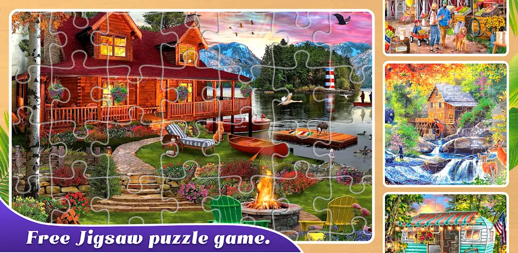 Download Fantasy Jigsaw - Magic Puzzle [MOD, Unlimited money/coins] + Hack [MOD, Menu] for Android