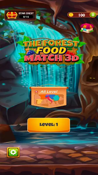 Download Tile Forest Food Match 3D [MOD, Unlimited coins] + Hack [MOD, Menu] for Android