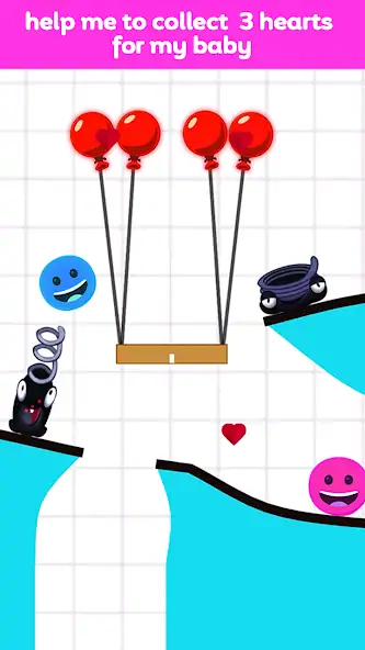 Download Rope Cut Balls [MOD, Unlimited money/coins] + Hack [MOD, Menu] for Android
