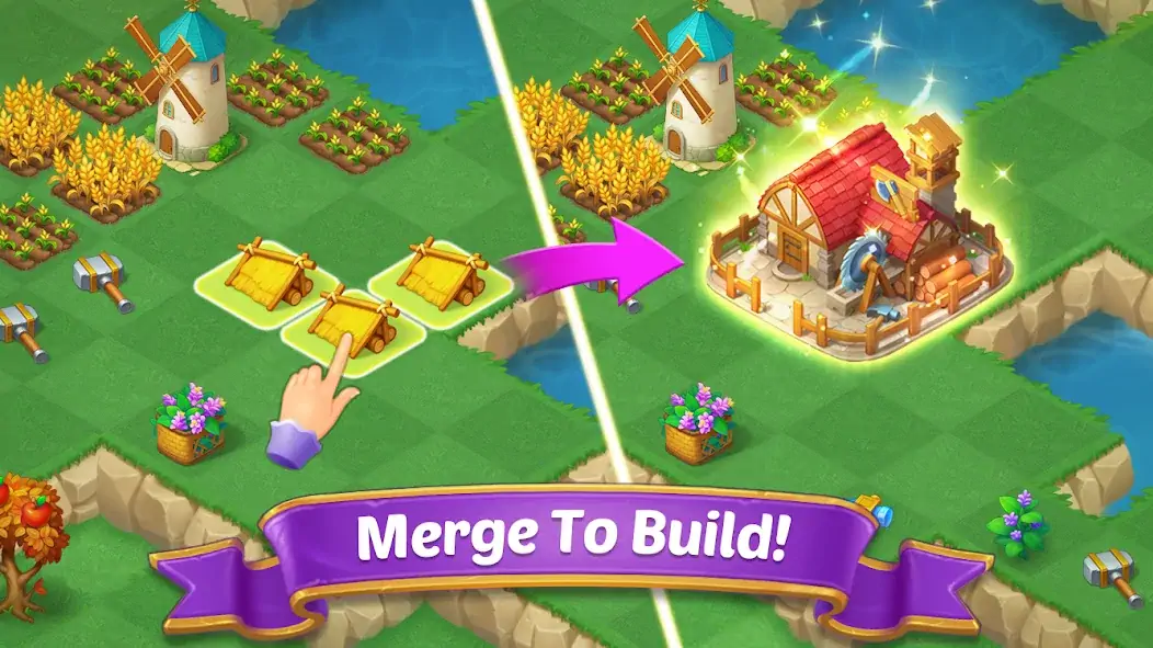 Download Merge Castle: Match 3 Puzzle [MOD, Unlimited money/gems] + Hack [MOD, Menu] for Android