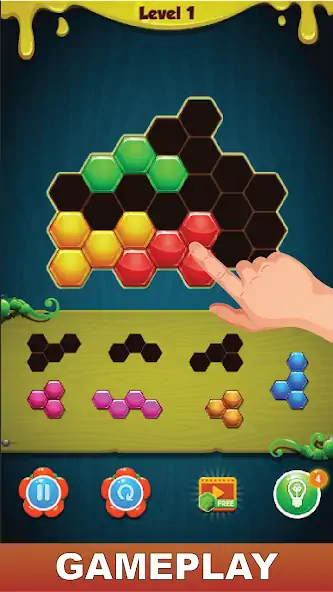 Download Hexa Puzzle Block [MOD, Unlimited coins] + Hack [MOD, Menu] for Android
