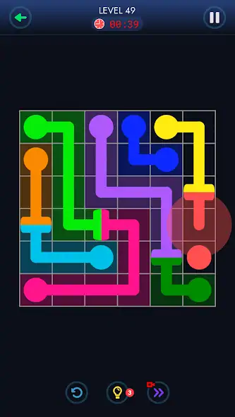 Download Fill Flow - Dot Connect puzzle [MOD, Unlimited coins] + Hack [MOD, Menu] for Android