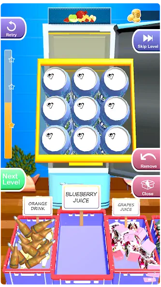 Download Fill the Fridge: 3d Fun & Calm [MOD, Unlimited money/coins] + Hack [MOD, Menu] for Android