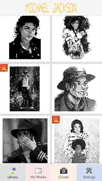 Download Michael Jackson Color Pixel [MOD, Unlimited money] + Hack [MOD, Menu] for Android