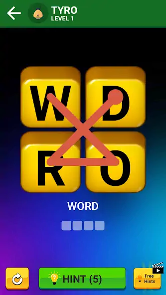 Download Word Glide - Word Brain Puzzle [MOD, Unlimited coins] + Hack [MOD, Menu] for Android