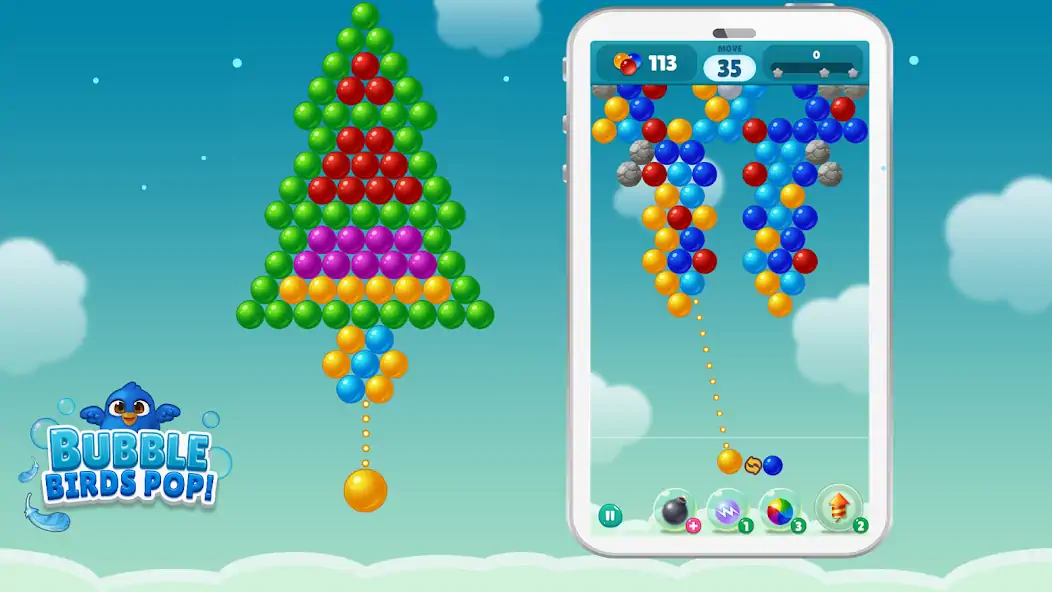 Download Bubble Birds Pop: Shoot & pop [MOD, Unlimited money/coins] + Hack [MOD, Menu] for Android